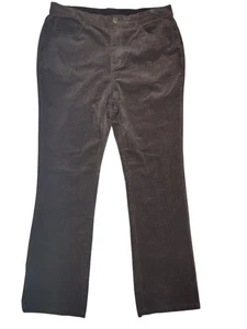 Christopher & Banks braune gerade hoch geschnittene Cordhose 34 x 31 neu 14 - Bild 1 von 6