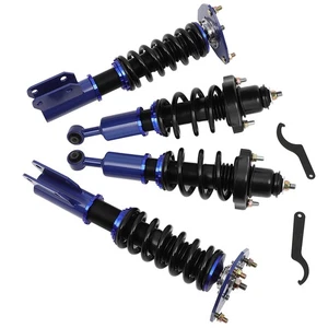 Coilovers For 2002-2006 Mitsubishi Lancer Suspension Set Adj.Height Shocks - Picture 1 of 6