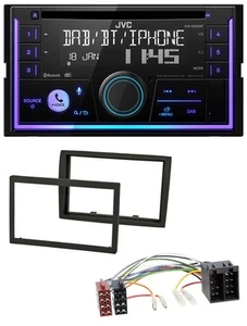 JVC MP3 USB 2DIN DAB Bluetooth CD Autoradio für Citroen Jumper 11-21 Peugeot Box - Bild 1 von 8