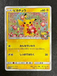 Pikachu 224/SM-P PROMO Pokemon Center 20th Anniversary card Japanese - Picture 1 of 23