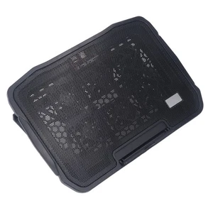 Support de refroidissement pour ordinateur portable hauteur réglable haute vitesse refroidissement pour ordinateur portable S FG - Photo 1/23