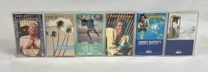 JIMMY BUFFETT Cassette Tape Lot x6 Live Banana Wind Coconut China Floridays Hot - Picture 1 of 17