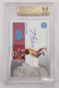 2021 Panini Encased Trey Lance Rookie Notable Signatures AUTO RC /35 BGS 9.5 - Bild 1 von 6