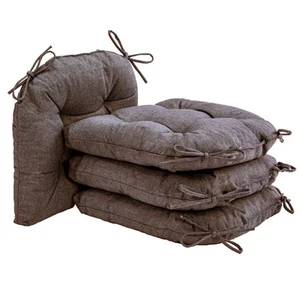 for Dining Chairs 4Pack Soft and Comfortable Chair Cushions Pads with Ties Seat - Picture 1 of 8