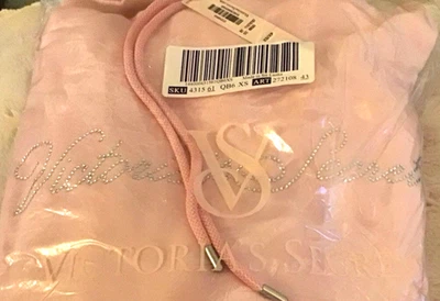 VICTORIA SECRET FASHION RHINESTONE 2025 PINK HOODIE XS NEW - Image 1 of 4