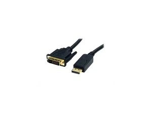 SIIG DisplayPort to DVI Cable - 1080p @60Hz Male to Male Passive DP to DVI Cable - Picture 1 of 5