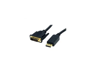 SIIG DisplayPort to DVI Cable - 1080p @60Hz Male to Male Passive DP to DVI Cable - Image 1 of 4