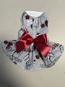 Hundekleidung Geschirr Kleid mit Schleife Größe: 5 XXS - Bild 1 von 1