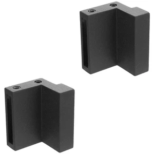 Accesorios de herrajes para topes de puerta de 2 unidades tapones protectores de pared montados en el piso - Imagen 1 de 12