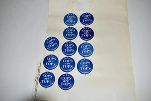 NYC Cops are Tops Police Reserve Association PIN PINBACK LOT OF 12 (PB#159) - Picture 1 of 4