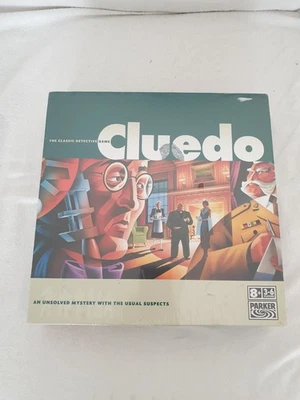 Cluedo Board Game Parker 2006 Square Box - New & Sealed Box Damaged - Image 1 of 4