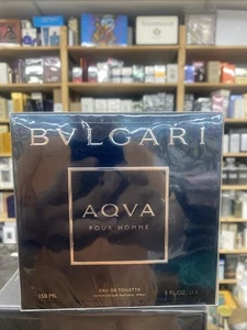 Aqva Pour Homme by Bvlgari 5oz EDT for men NEW SEALED Box - Picture 1 of 3