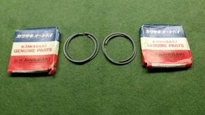 KAWASAKI JOHN DEERE 340 SNOWMOBILE STANDARD RING SET OF 2 NOS OEM 13008-3004 - Foto 1 di 3