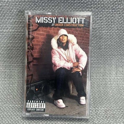 Missy Elliott Under Construction Music Cassette Jay-Z Beyoncé TLC Tested - Imagem 1 de 4