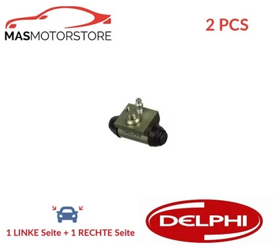 RADBREMSZYLINDER TROMMELBREMSE PAAR HINTEN DELPHI LW90051 2PCS I NEU - Bild 1 von 4