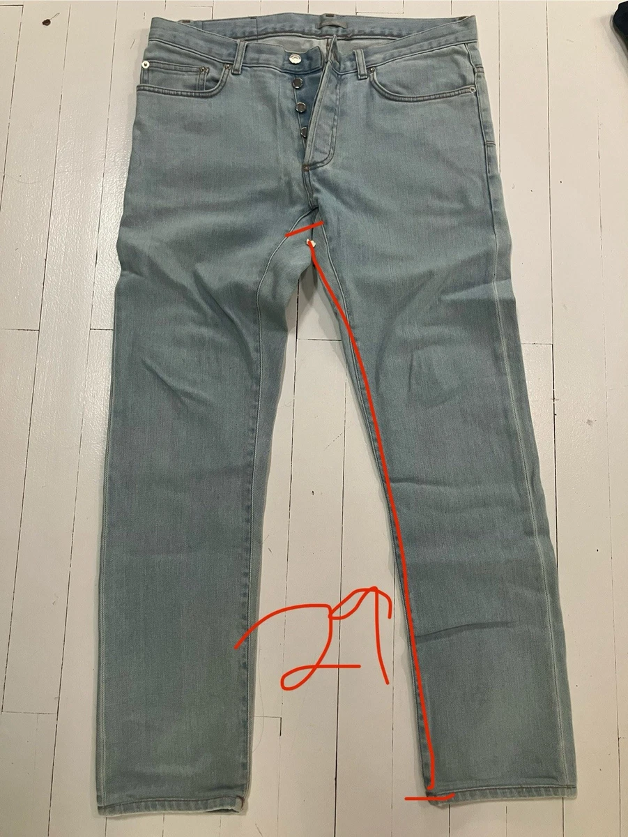 Dior Blue Slim Jeans for Men for sale | eBay