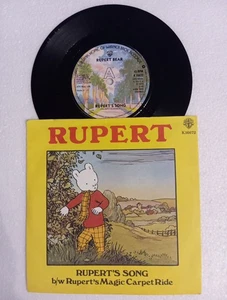 Rupert Bear – Rupert's Song 7"  Single - Imagen 1 de 2