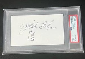 Martin Cooper Autograph Index Card PSA/DNA Signed Invented Cellular Phone - Picture 1 of 1