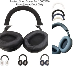 Silikon Schutz Schale Skin Cover schmutziger Schweiß Staub für Sony WH-1000XM6 Kopfhörer - Bild 1 von 10