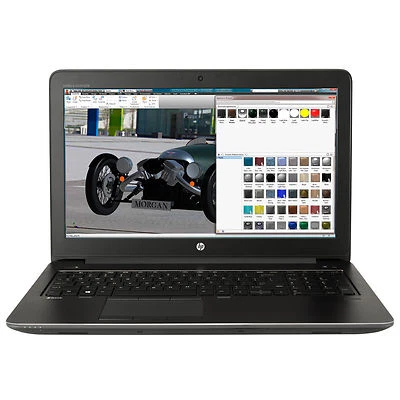 HP ZBook 15 G4 Y6K19EA#ABD 15,6'' FHD i7-7700HQ 8GB 256GB-m.2-SSD Quadro-M1200-4 - Bild 1 von 4