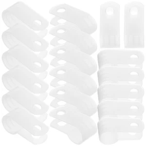 1000pcs Storage Wire Holders For Cords Cable Wire Clips Wall Cable Clips - Afbeelding 1 van 11
