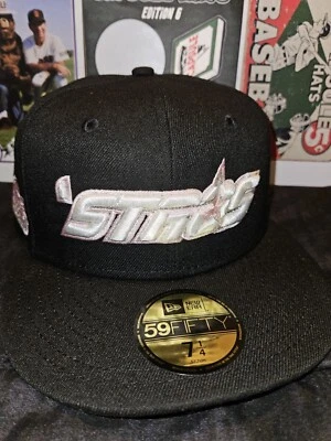 Exclusive Houston Astros Pinktober The Original Astrodome Patch Black Pink 7 1/4 - Image 1 of 4