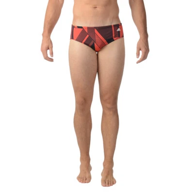 ADIDAS HOMBRE DEPORTE ADN NATACIÓN BREIF SHORTS ROJO Foto 1 de 3