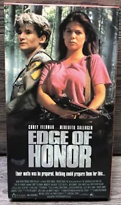 EDGE OF HONOR (VHS, 1991) COREY FELDMAN, MEREDITH SALENGER, SCOTT REEVES - Foto 1 di 4