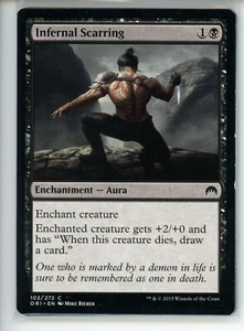 INFERNAL SCARRING Magic Origins #102 ORI(NM)(MTG) - Picture 1 of 1