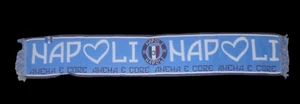 Sciarpa NAPOLI ANEMA E CORE! JACQUARD 3°scudetto 1926 ULTRAS - Foto 1 di 1