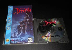 SEGA CD Bram Stoker's DRACULA Video Game & Manual NO CASE 1993 Sony - Picture 1 of 3