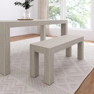 49 Inch Dining Bench for Dining Room, Bench for 60 Inch Table Kitchen Dining Sea - Picture 1 of 6