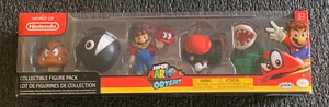 World of Nintendo Super Mario Odyssey Sammlerstück 2,5"" Figur 5er-Pack SELTEN! - Bild 1 von 8