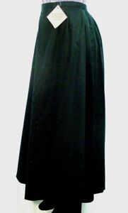 Victorian Old West Edwaroam style walking skirt BLACK Sizes Small to 3XLarge