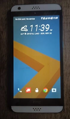 Cellphone HTC Desire 530 4G LTE 16GB Verizon Wireless Prepaid Smartphone - White - Image 1 of 4