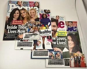 Lot of 4 People Magazines 2020: January 6, 13, 20, 27 Cast of Friends Royal Fami - Picture 1 of 8