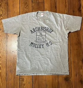Vtg Soffe Archbishop Molloy High School Tee New York High School Queens NY USA - Picture 1 of 8