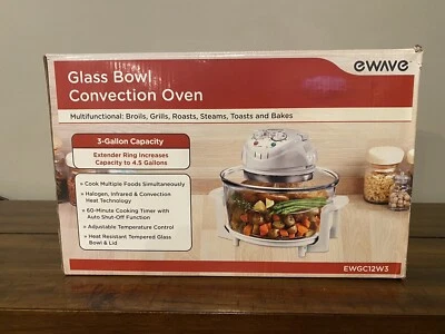 Ewave Glass Bowl Convection Oven EWGC12W3 - Image 1 of 4
