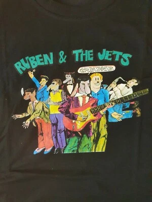 FRANK ZAPPA - Ruben & The Jets -T - SHIRT - SCHWARZ - Bild 1 von 2