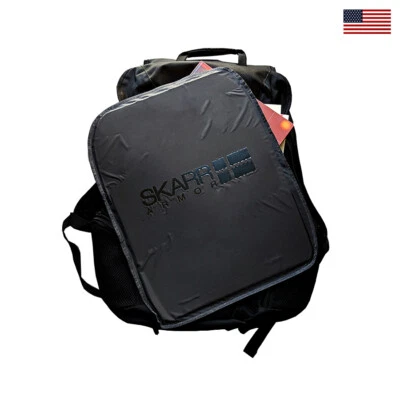 Skarr Armor NIJ 3A 12x15.5 Premium Quality Backpack Ballistic Bulletproof Panel