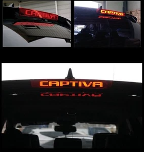 Rear Spoiler Brake Light Lamp Stop Mask Molding For 11 ~ 14 2015+ Chevy Captiva - Picture 1 of 9