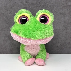 Rare Ty Beanie Boos Boo 2009 - Kiwi the Green Frog Plush Soft Toy 6" - Retired - Picture 1 of 6