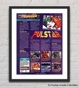 Póster de revisión brillante Pulstar Neo Geo CD Arcade G7381 - Imagen 1 de 6