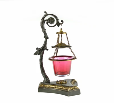 Klassizistisches Potpourri Gefäß Bronze um 1840 Klassizismus Empire Classicism - Bild 1 von 4