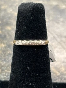 Gebrauchter Goldring 14K Gelbgold 0,84 g Größe: 2,75 (QUC024785) - Bild 1 von 4
