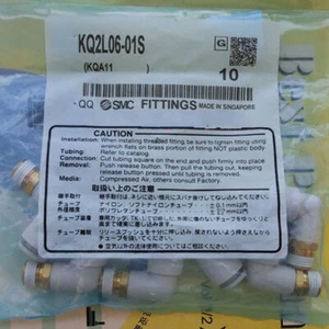 10pcs/package New For Smc Quick tracheal joint KQ2L06-01S Free shipping - Picture 1 of 3
