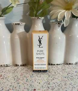 YSL PURE SHOTS NIGHT REBOOT SERUM 0.23oz/Travel Size - Picture 1 of 5