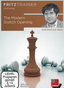 ChessBase - Negi - The Modern Scotch Opening - Chess / Schach - NUEVO / NUEVO - EMBALAJE ORIGINAL - Imagen 1 de 1