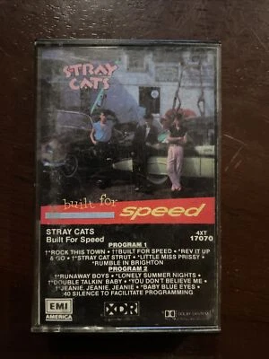 Stray Cats Built For Speed Cassette Vintage Foto 1 de 4