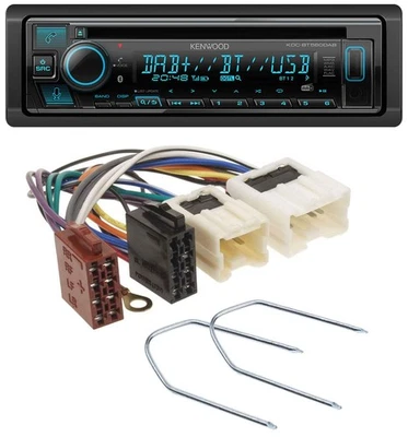 Kenwood Bluetooth DAB CD MP3 USB Autoradio für Nissan Pathfinder 96-03 Quest 93- - Bild 1 von 4